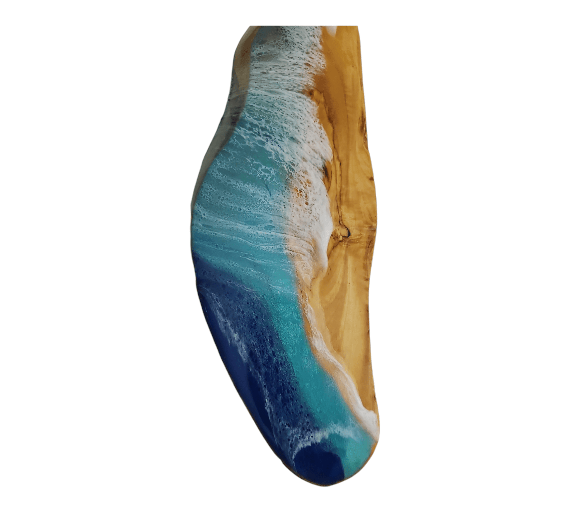 Ocean Wave Olive Wood Charcuterie Boards, Serving Board, Cutting Board