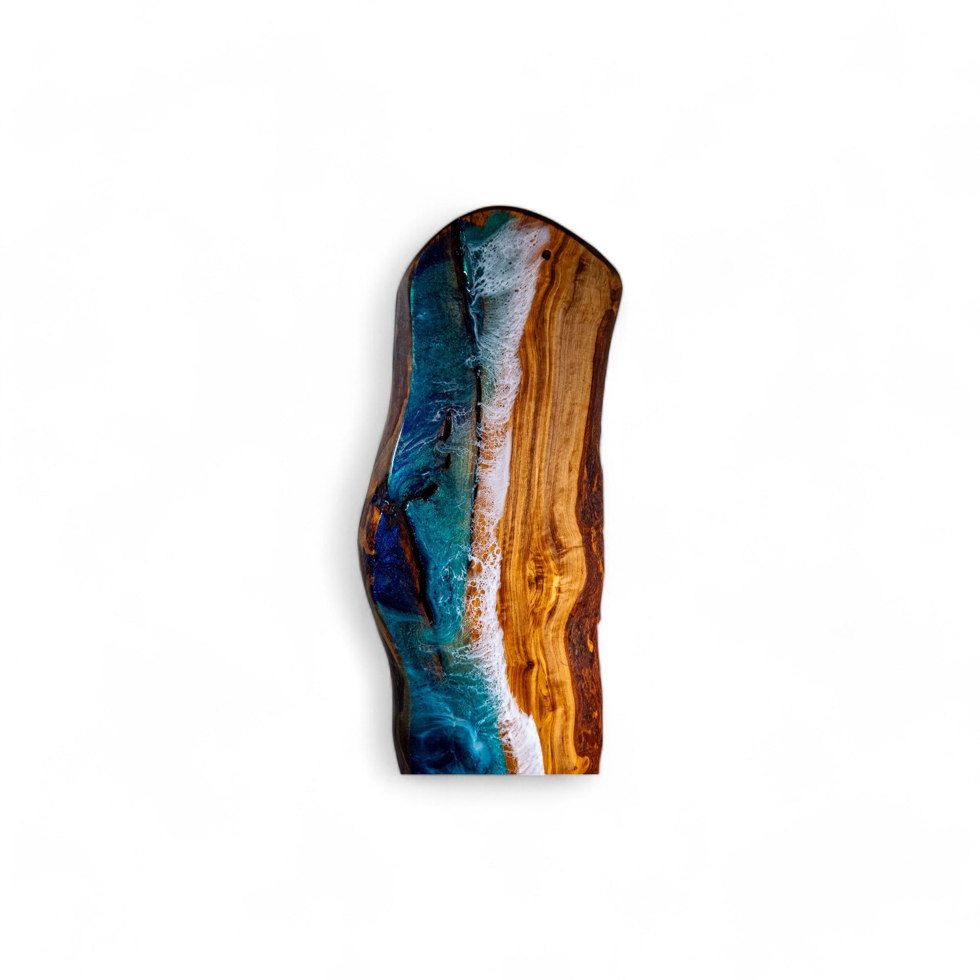 Ocean Wave Olive Wood Charcuterie Boards, Serving Board, Cutting Board