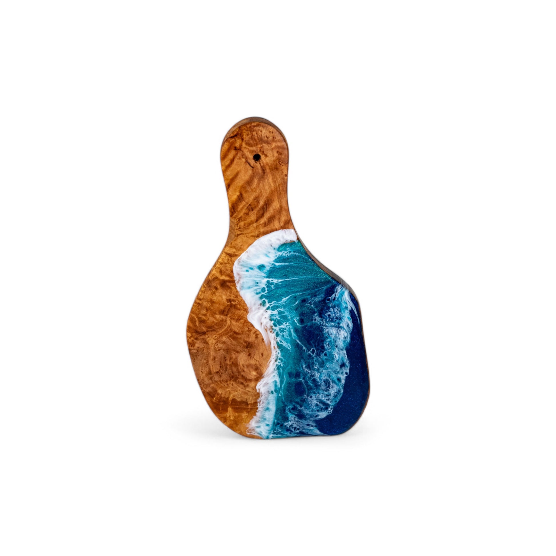 Ocean Wave Olive Wood Charcuterie Boards, Serving Board, Cutting Board
