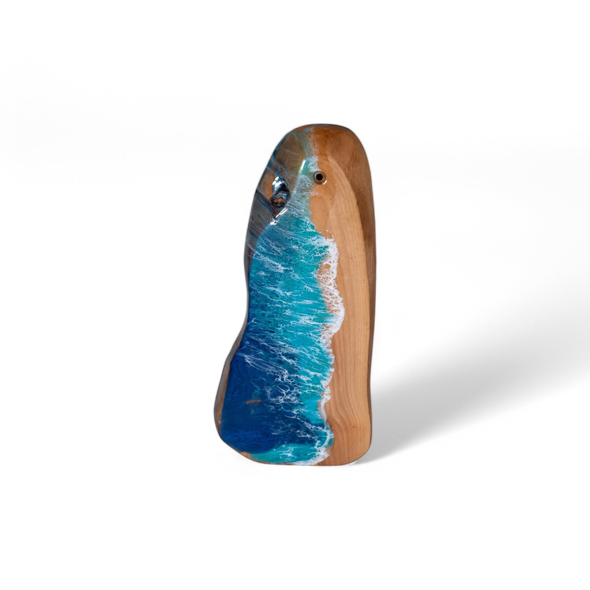 Ocean Wave Olive Wood Charcuterie Boards, Serving Board, Cutting Board