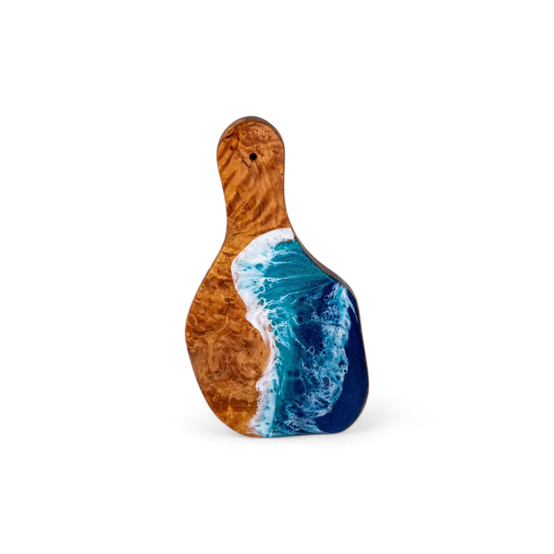 Ocean Wave Olive Wood Charcuterie Boards, Serving Board, Cutting Board
