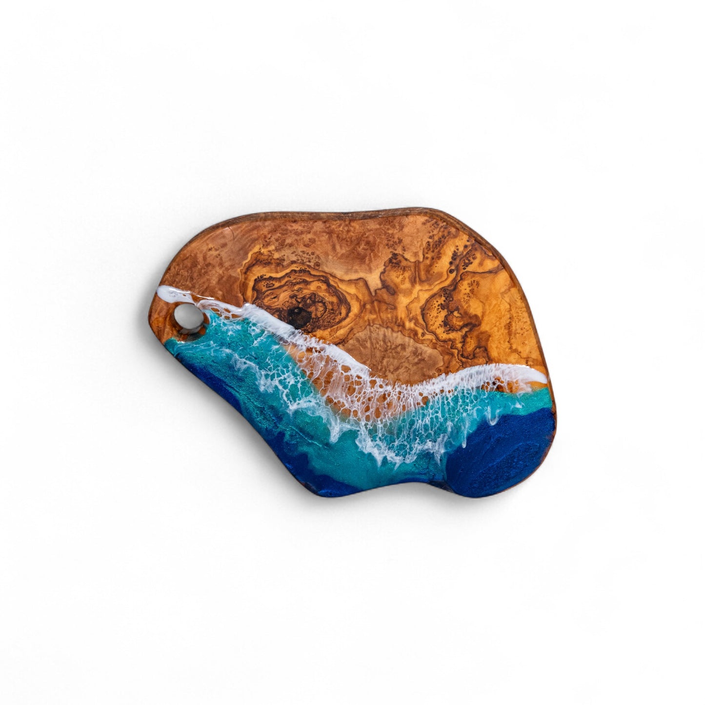 Ocean Wave Olive Wood Charcuterie Boards, Serving Board, Cutting Board