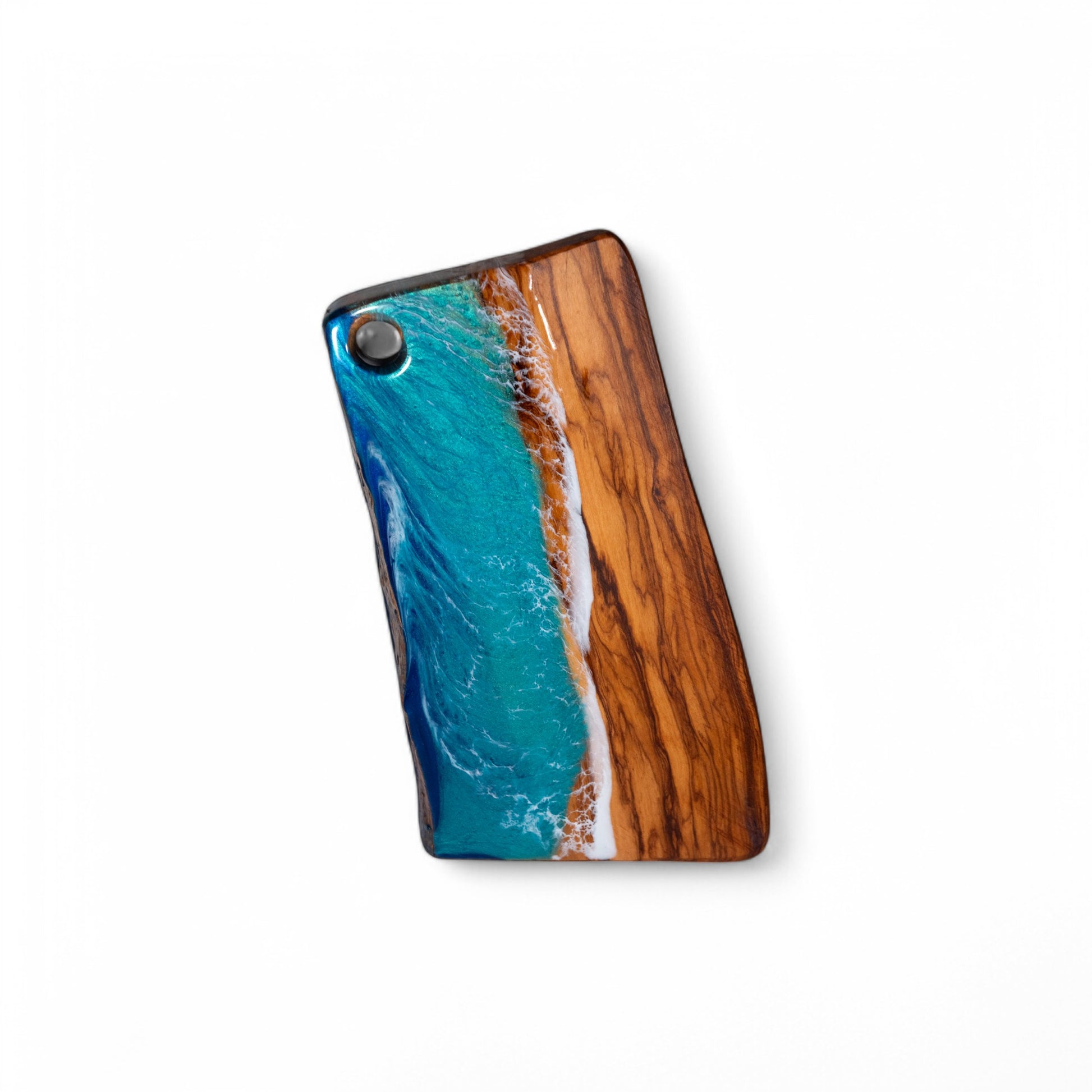 Ocean Wave Olive Wood Charcuterie Boards, Serving Board, Cutting Board