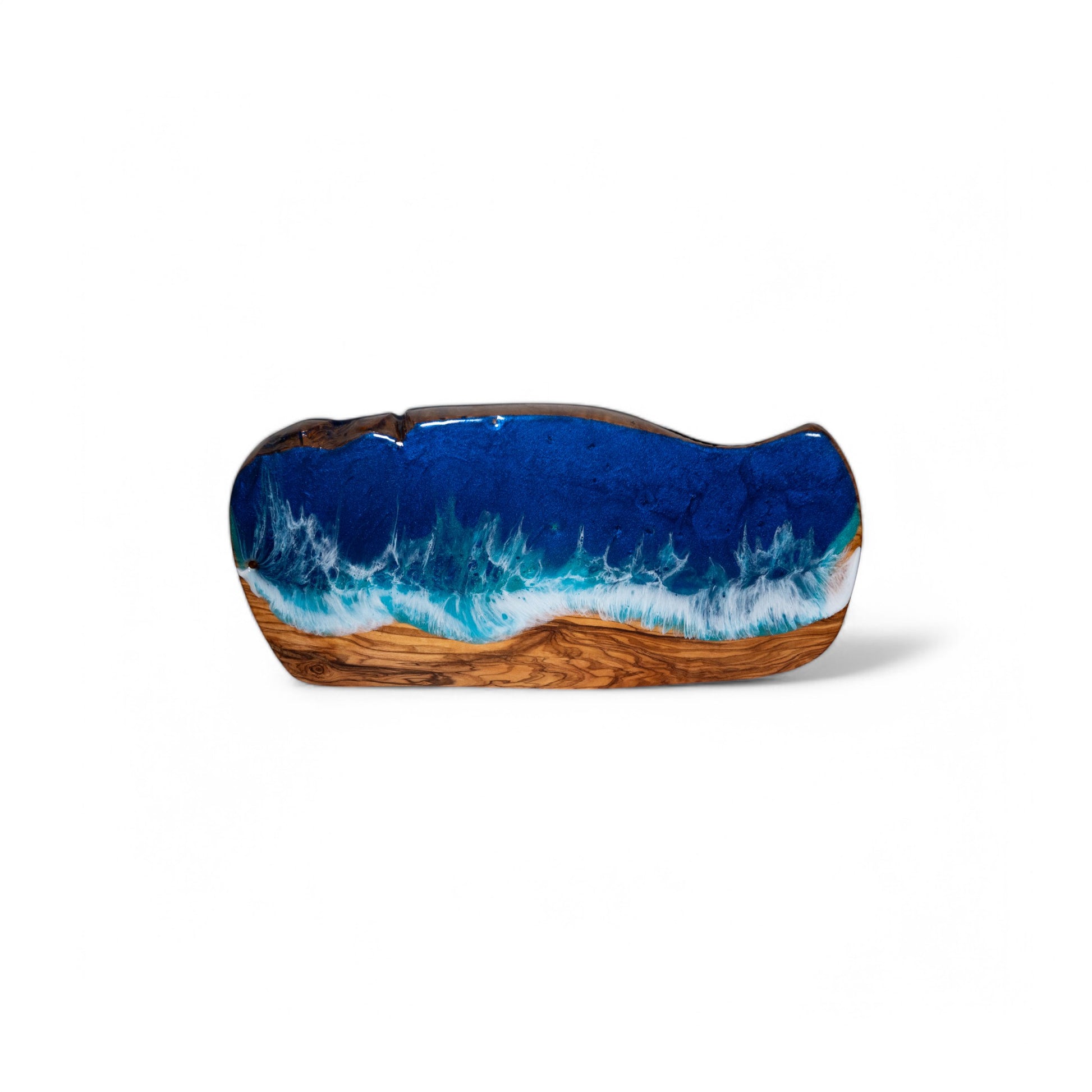 Ocean Wave Olive Wood Charcuterie Boards, Serving Board, Cutting Board
