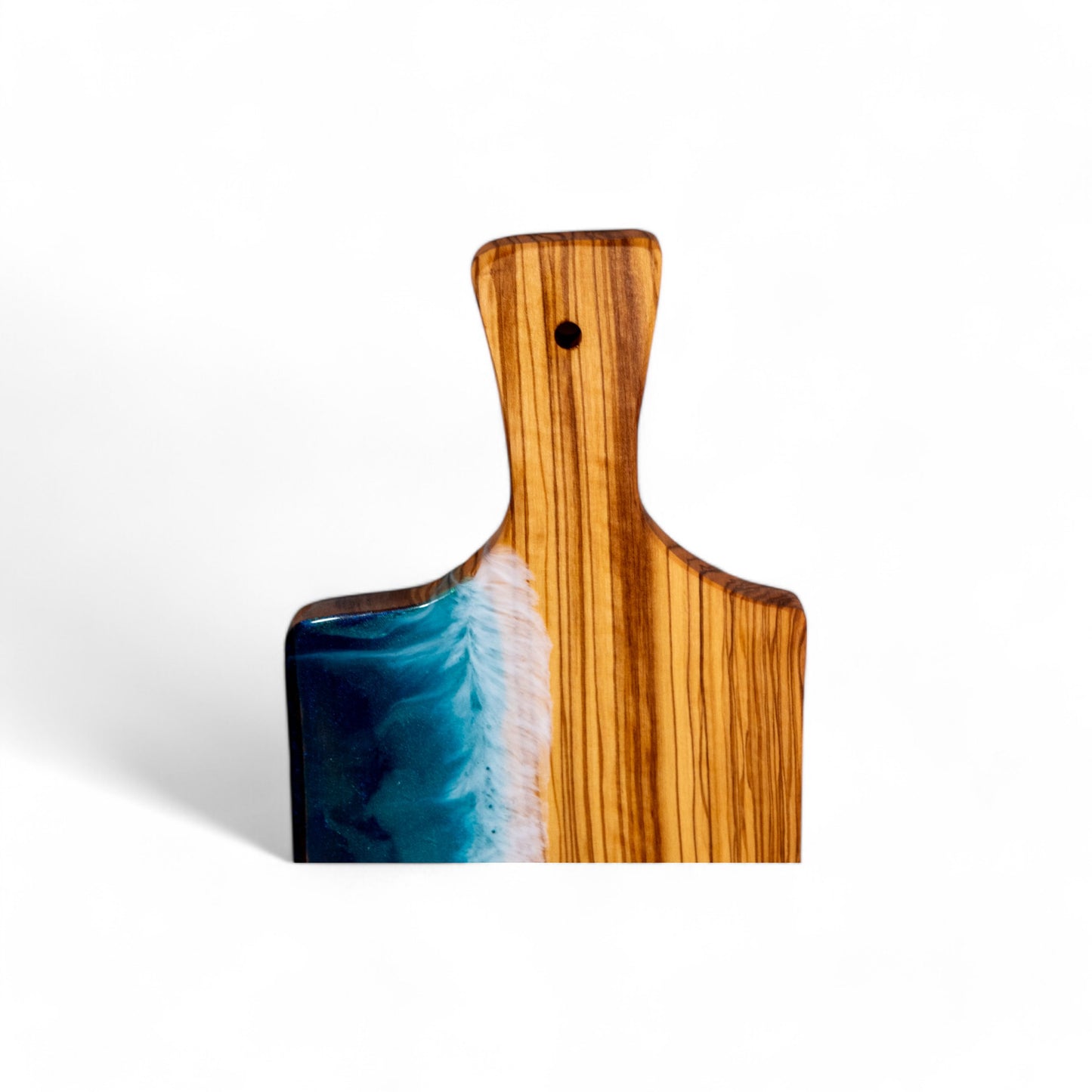 Ocean Wave Olive Wood Charcuterie Boards, Serving Board, Cutting Board