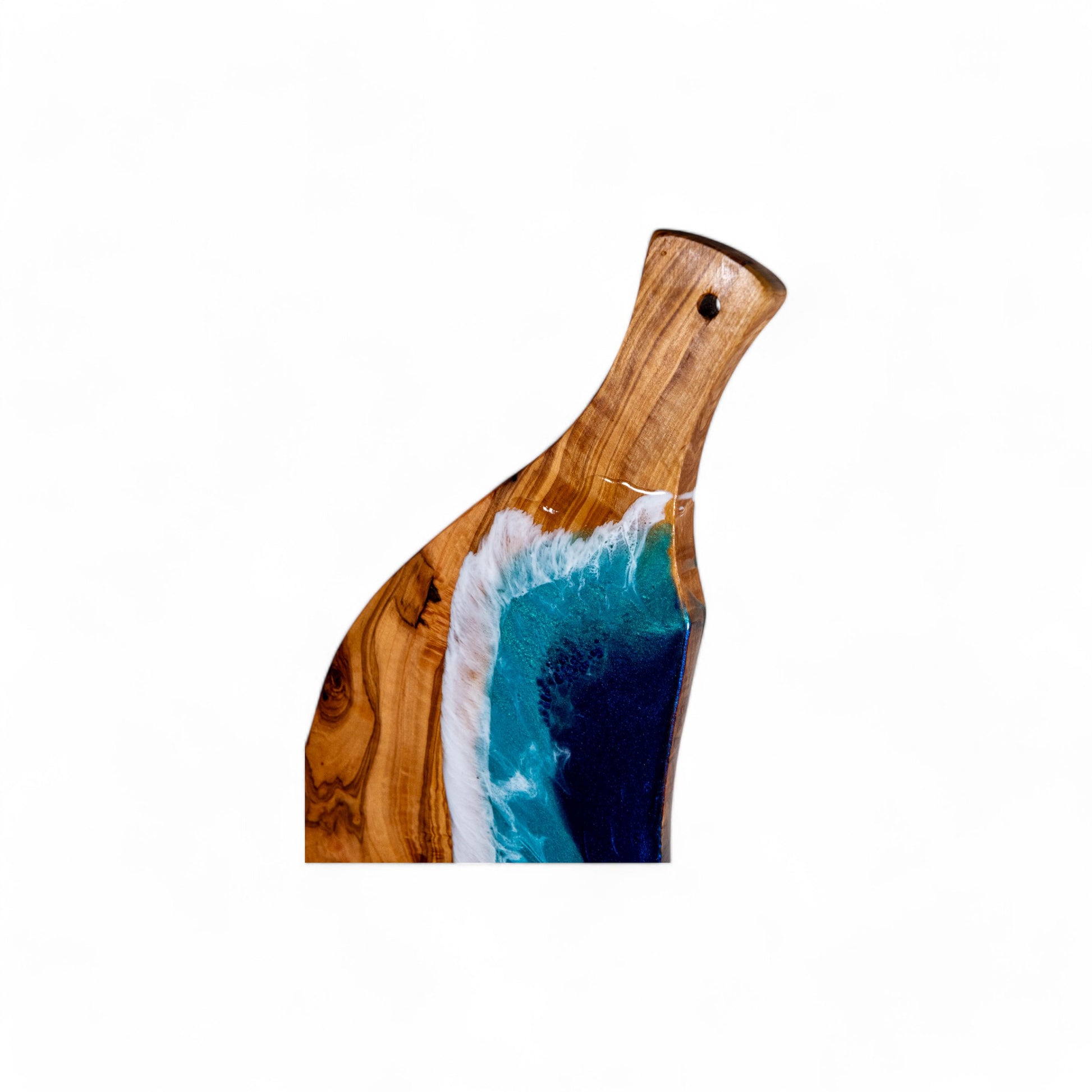 Ocean Wave Olive Wood Charcuterie Boards, Serving Board, Cutting Board