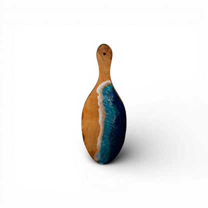 Ocean Wave Olive Wood Charcuterie Boards, Serving Board, Cutting Board
