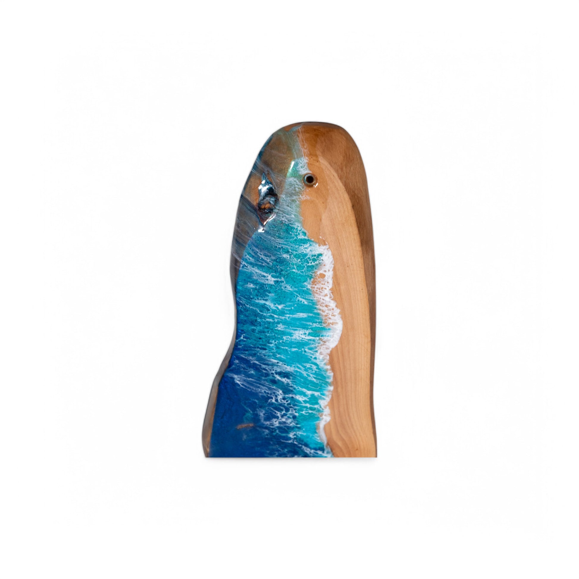 Ocean Wave Olive Wood Charcuterie Boards, Serving Board, Cutting Board