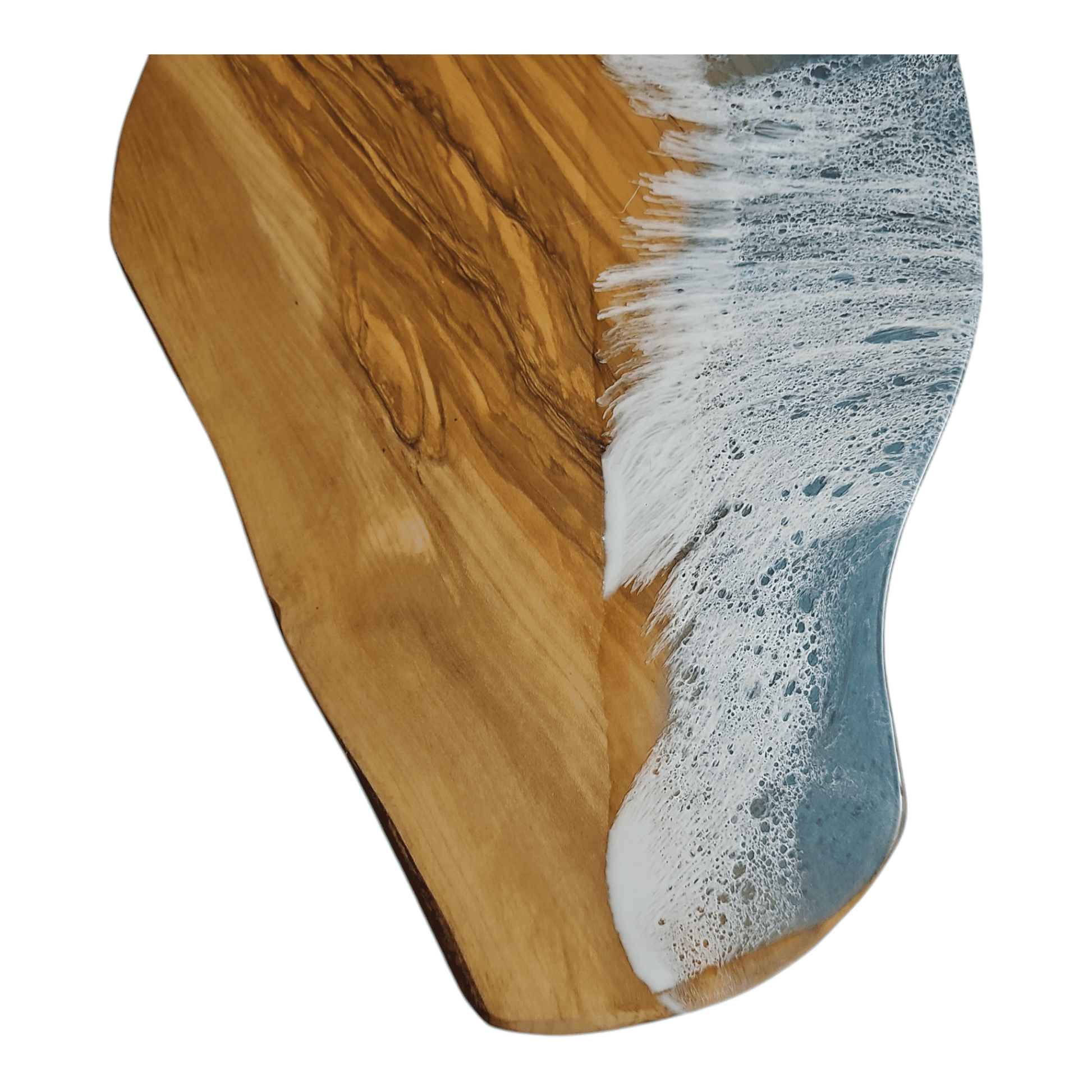 Ocean Wave Olive Wood Charcuterie Boards, Serving Board, Cutting Board