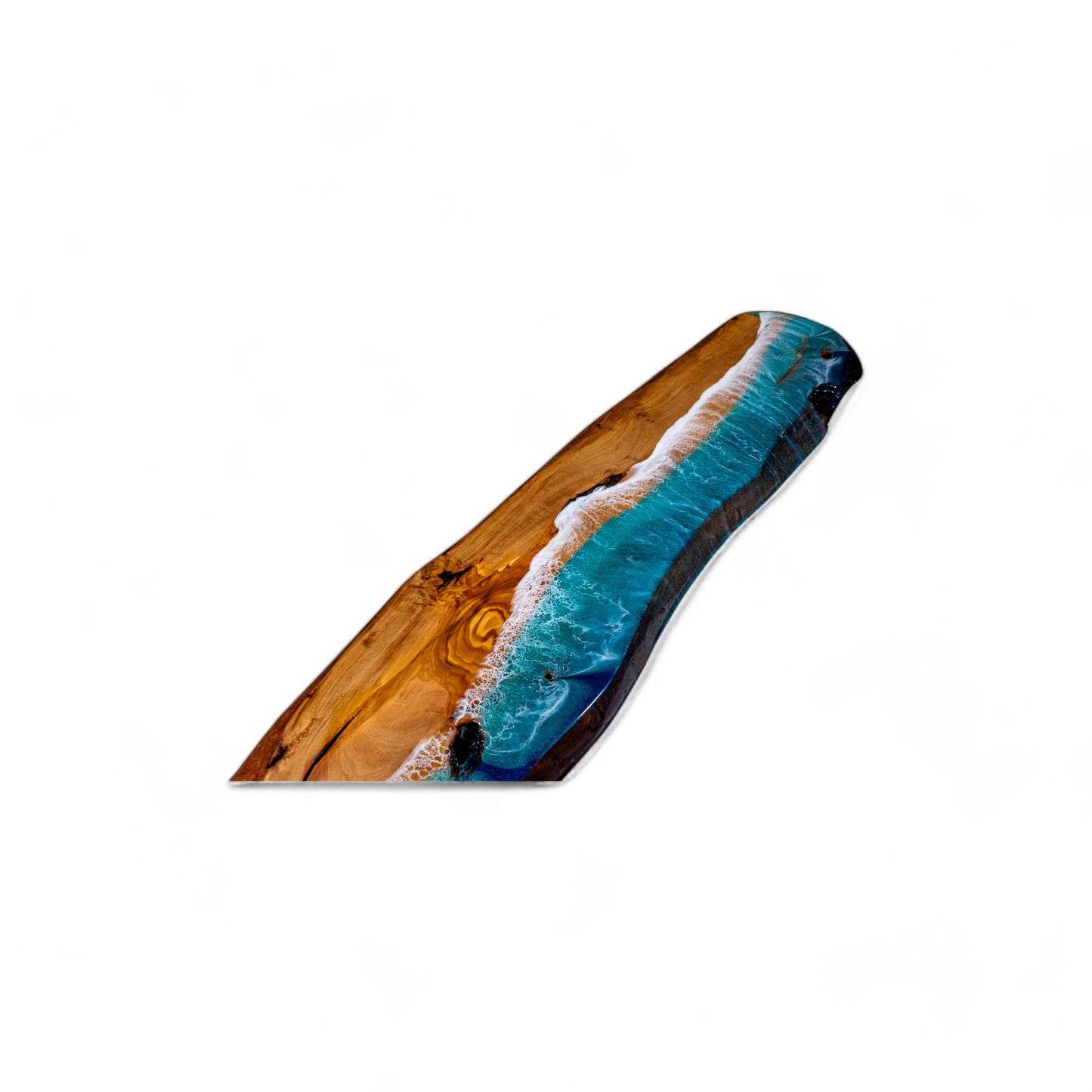 Ocean Wave Olive Wood Charcuterie Boards, Serving Board, Cutting Board