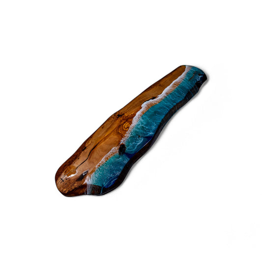 Ocean Wave Olive Wood Charcuterie Boards, Serving Board, Cutting Board