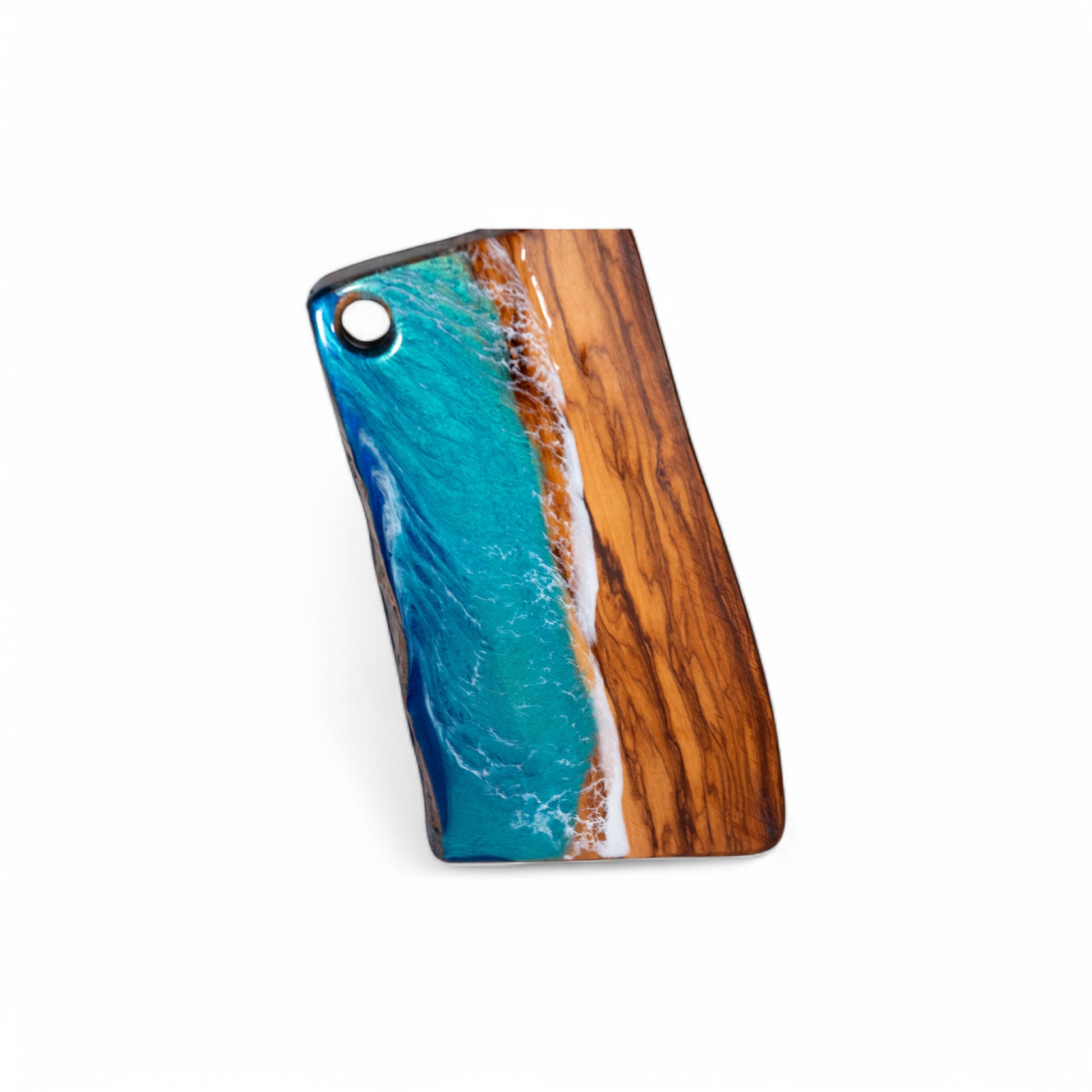 Ocean Wave Olive Wood Charcuterie Boards, Serving Board, Cutting Board