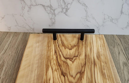 Olive Wood with Handle Hardwood Cutting Board