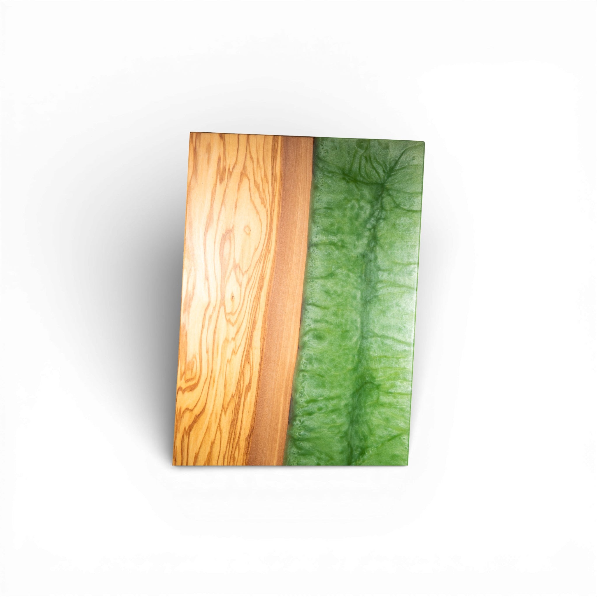 Olive Wood with Jade Epoxy Charcuterie Boards/Serving Board