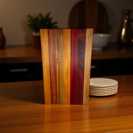 Osage, Blood, Padauk, Canary Charcuterie Boards/Serving Board/Cutting Board