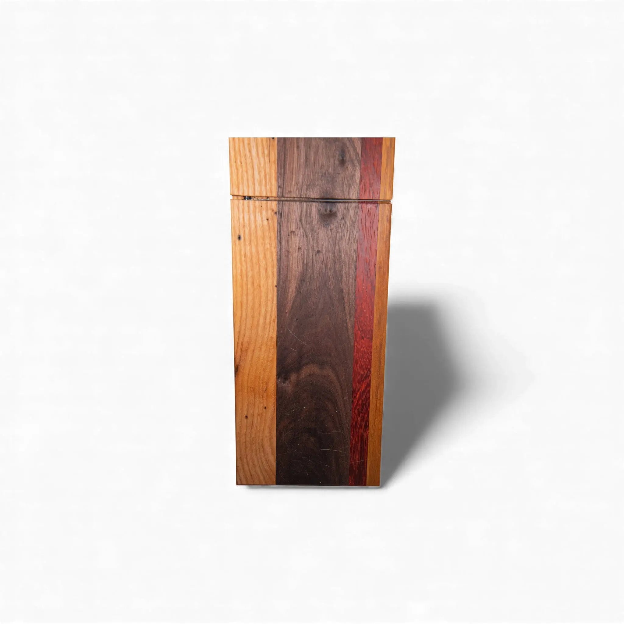 Padauk, Ash, and Walnut Cheese Slicer Board