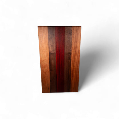 Padauk, Maple and Walnut Charcuterie Boards/Serving Board/Cutting Board