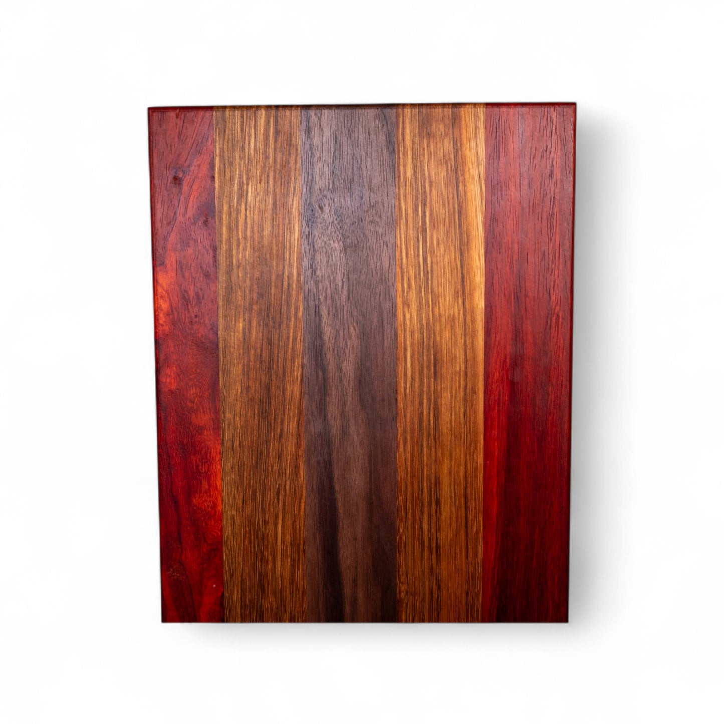 Padauk, Walnut, Canary Wood Charcuterie Boards/Serving Board/Cutting Board
