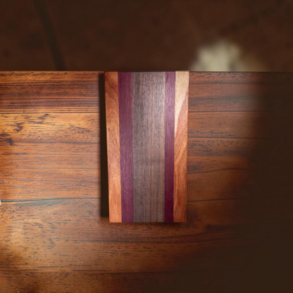 Purple Heart, Canary and Walnut Wood Charcuterie Boards/Serving Board/Cutting Bard