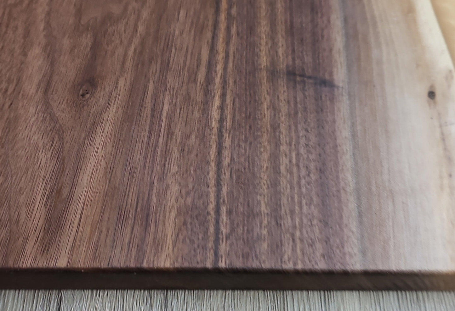 Tan Epoxy Walnut Charcuterie Boards/Serving Board