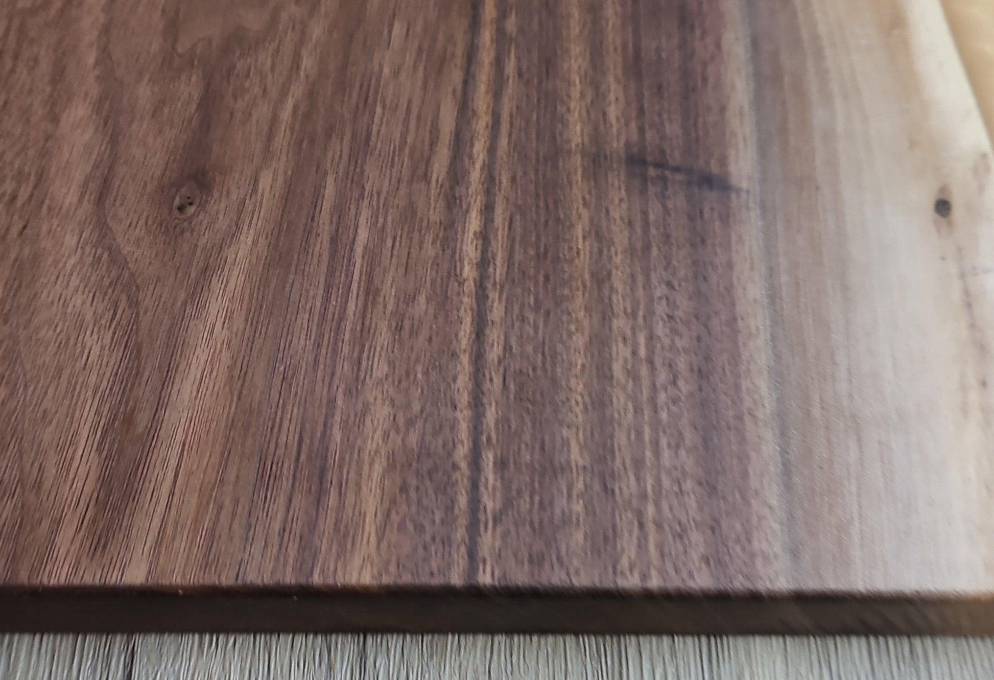Tan Epoxy Walnut Charcuterie Boards/Serving Board