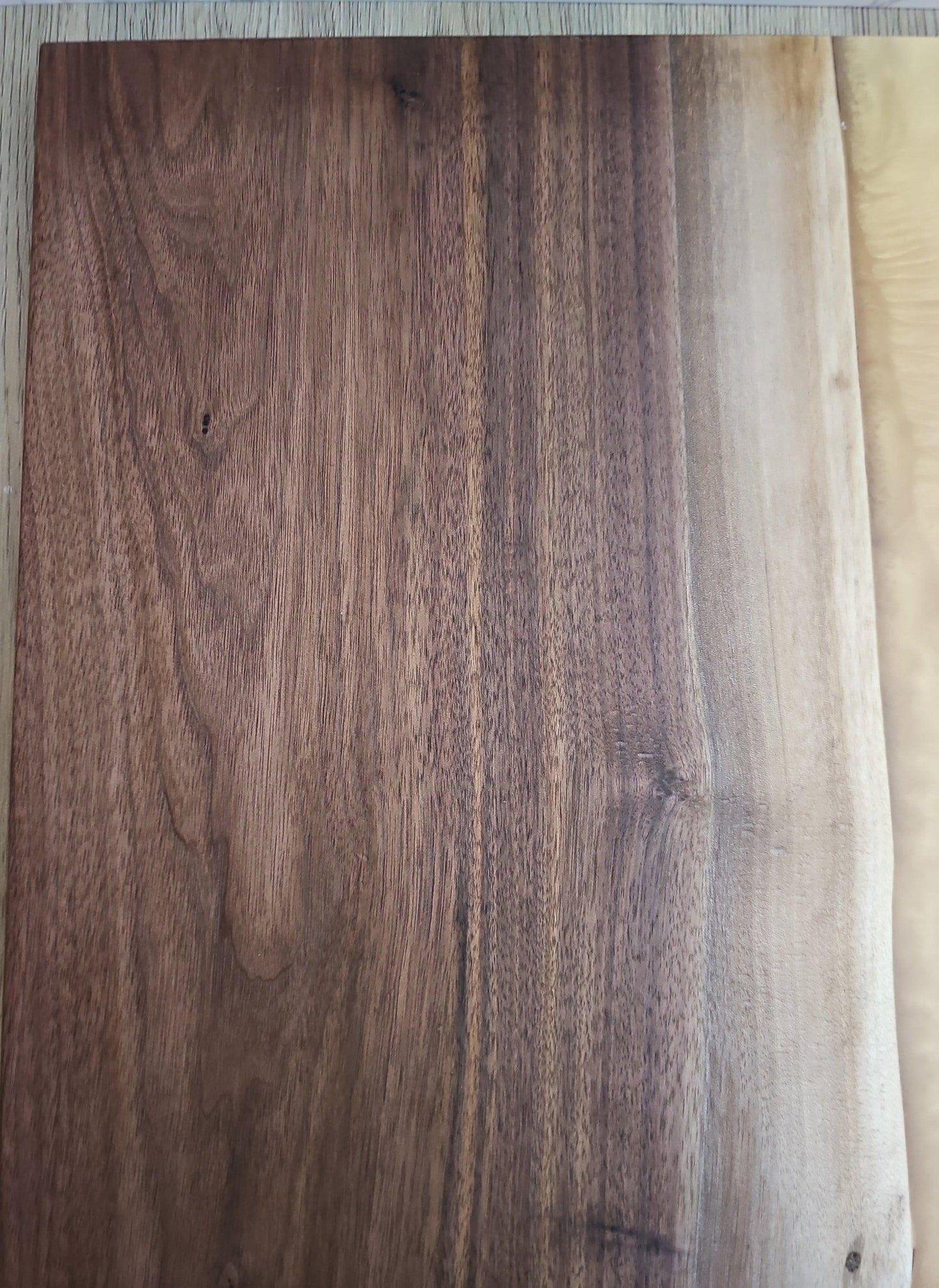 Tan Epoxy Walnut Charcuterie Boards/Serving Board