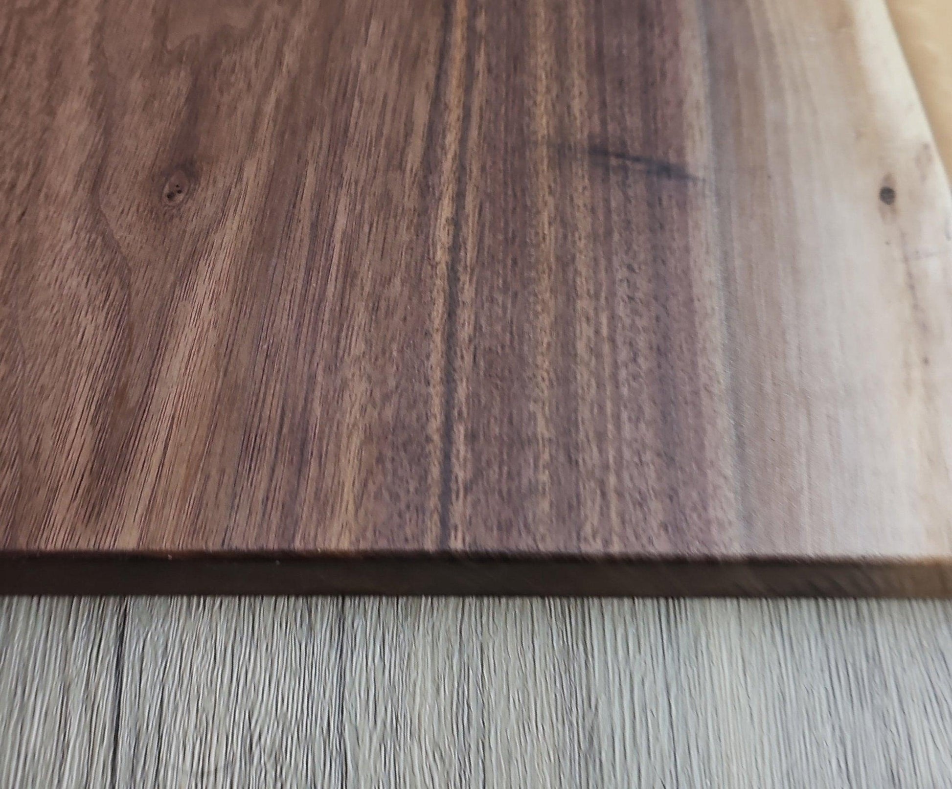 Tan Epoxy Walnut Charcuterie Boards/Serving Board