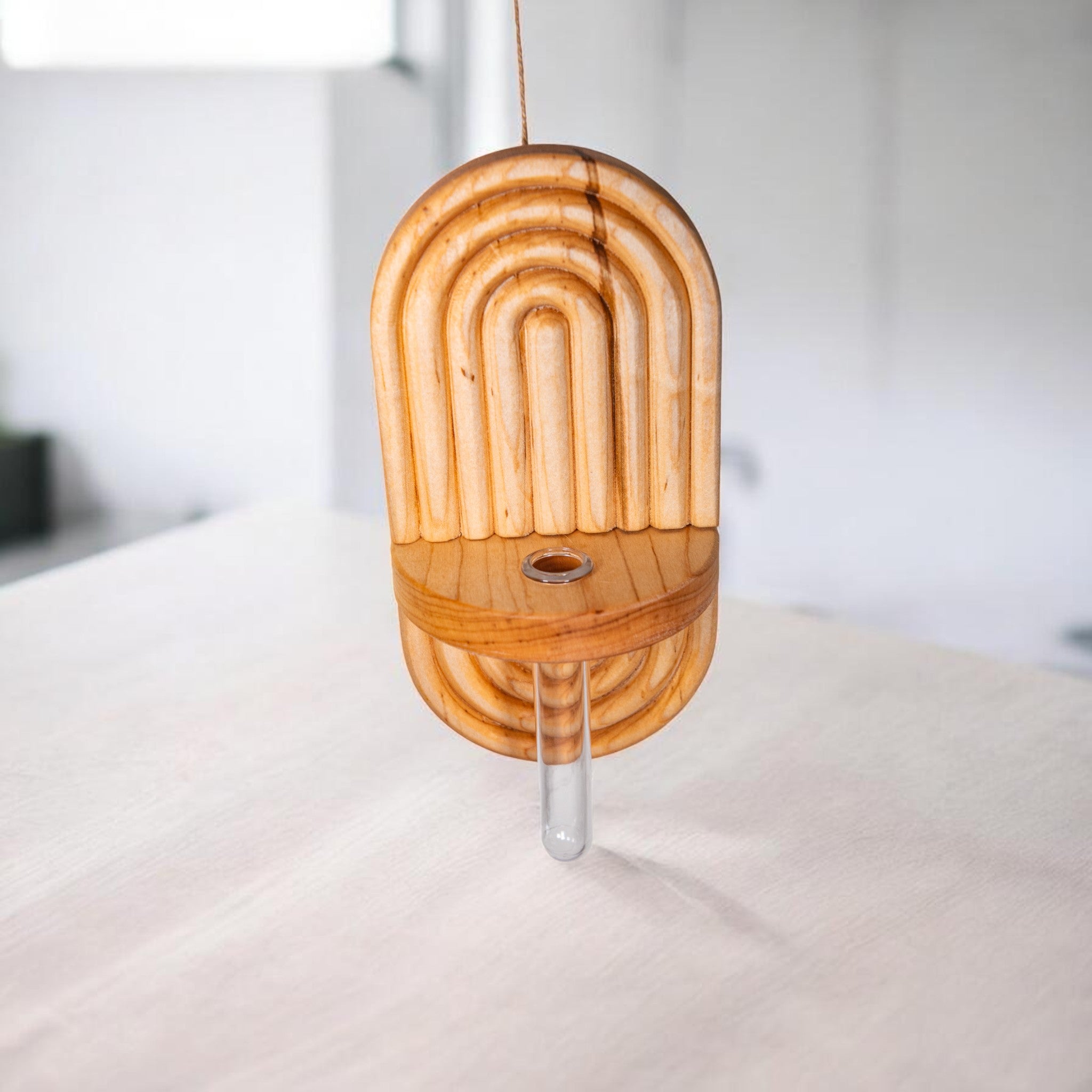 Wall Hanging Propagation Station - Maple