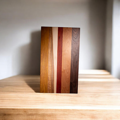 Walnut, Maple, Padauk and Canary Charcuterie Boards/Serving Board/Cutting Board