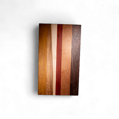 Walnut, Maple, Padauk and Canary Charcuterie Boards/Serving Board/Cutting Board
