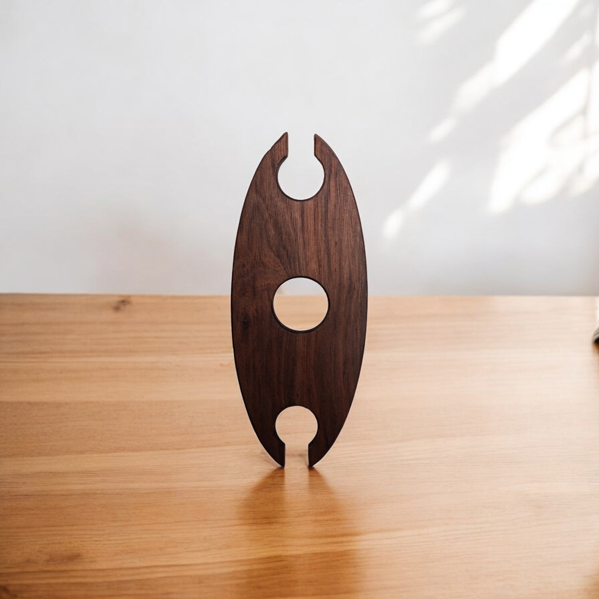 Walnut Wine Glass Holder