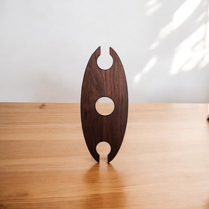 Walnut Wine Glass Holder