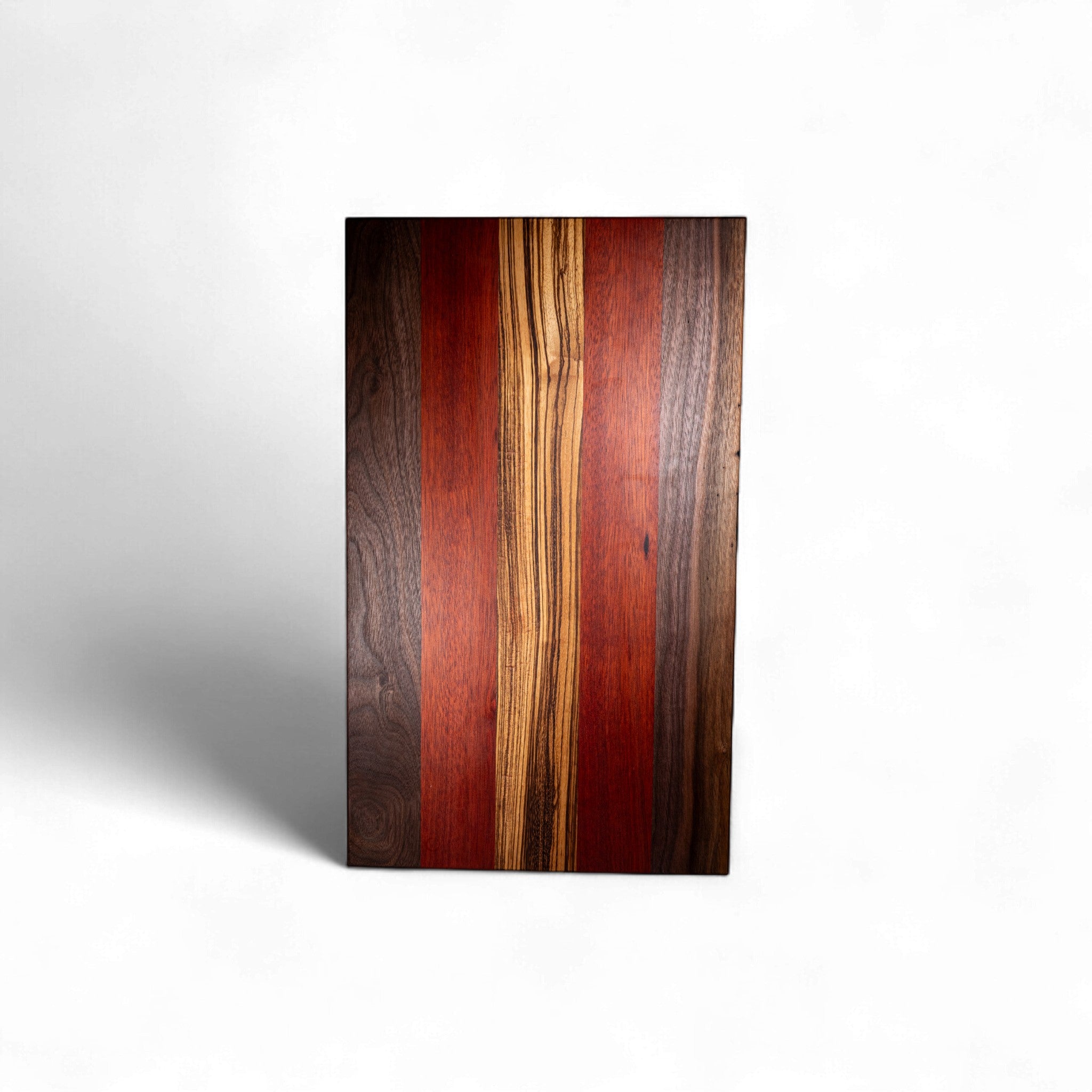 Walnut, Zebra, Padauk Charcuterie Boards/Serving Board/Cutting Board
