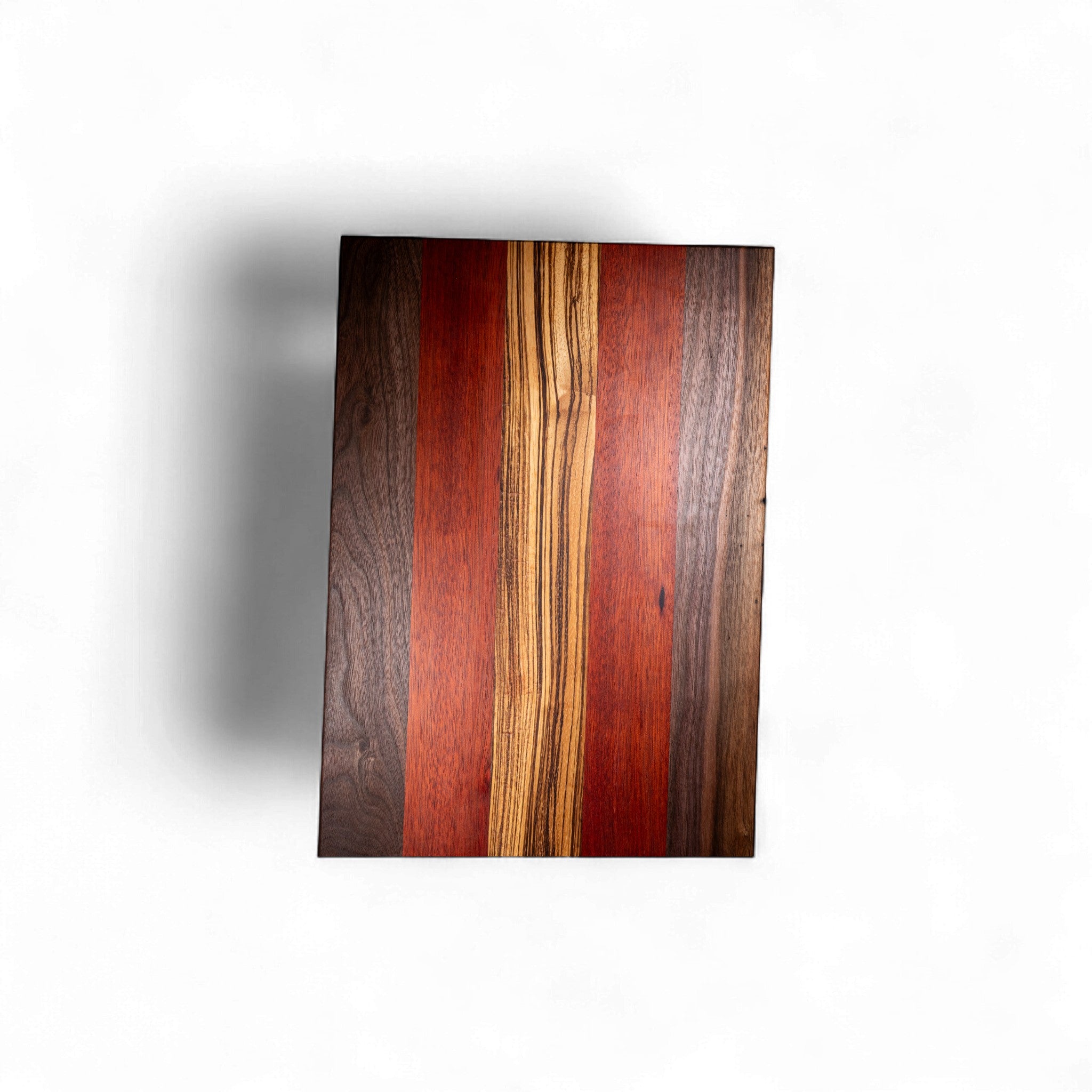 Walnut, Zebra, Padauk Charcuterie Boards/Serving Board/Cutting Board