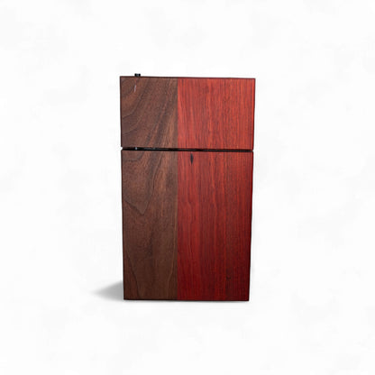 Walnut and Padauk Wood Cheese Slicer Board