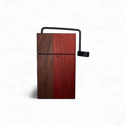 Walnut and Padauk Wood Cheese Slicer Board