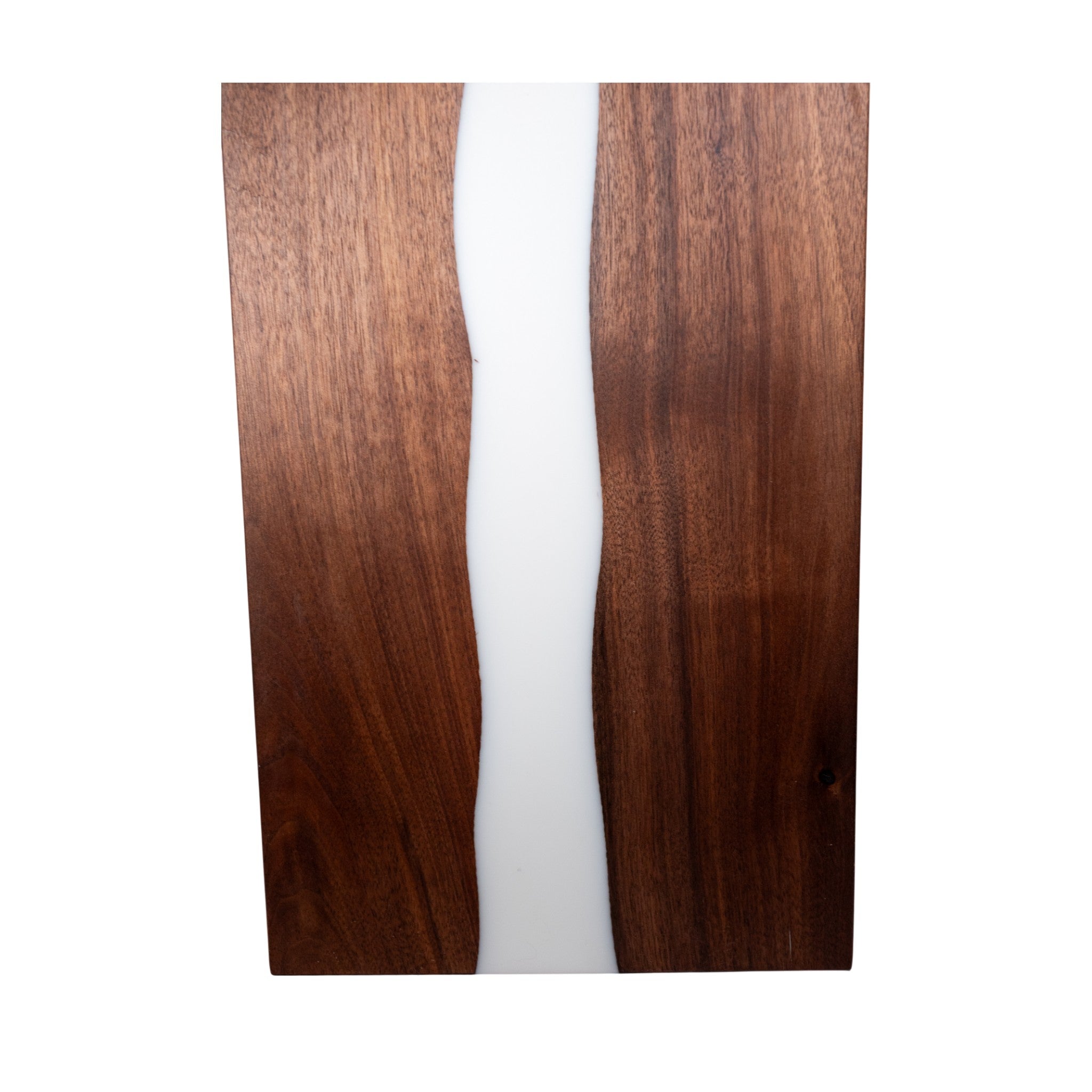 White Epoxy with Walnut Charcuterie Boards/Serving Board