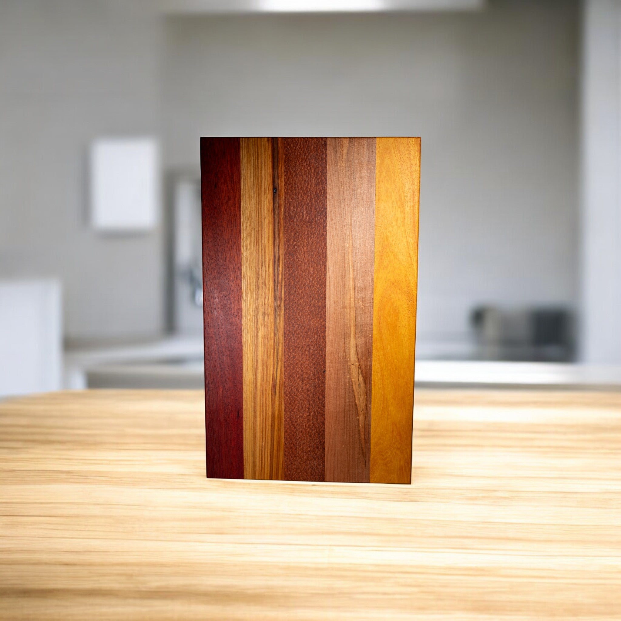 Yellow Heart, Zebra, Lace, Canary, and Padauk Wood Charcuterie Boards/Serving Board/Cutting Board