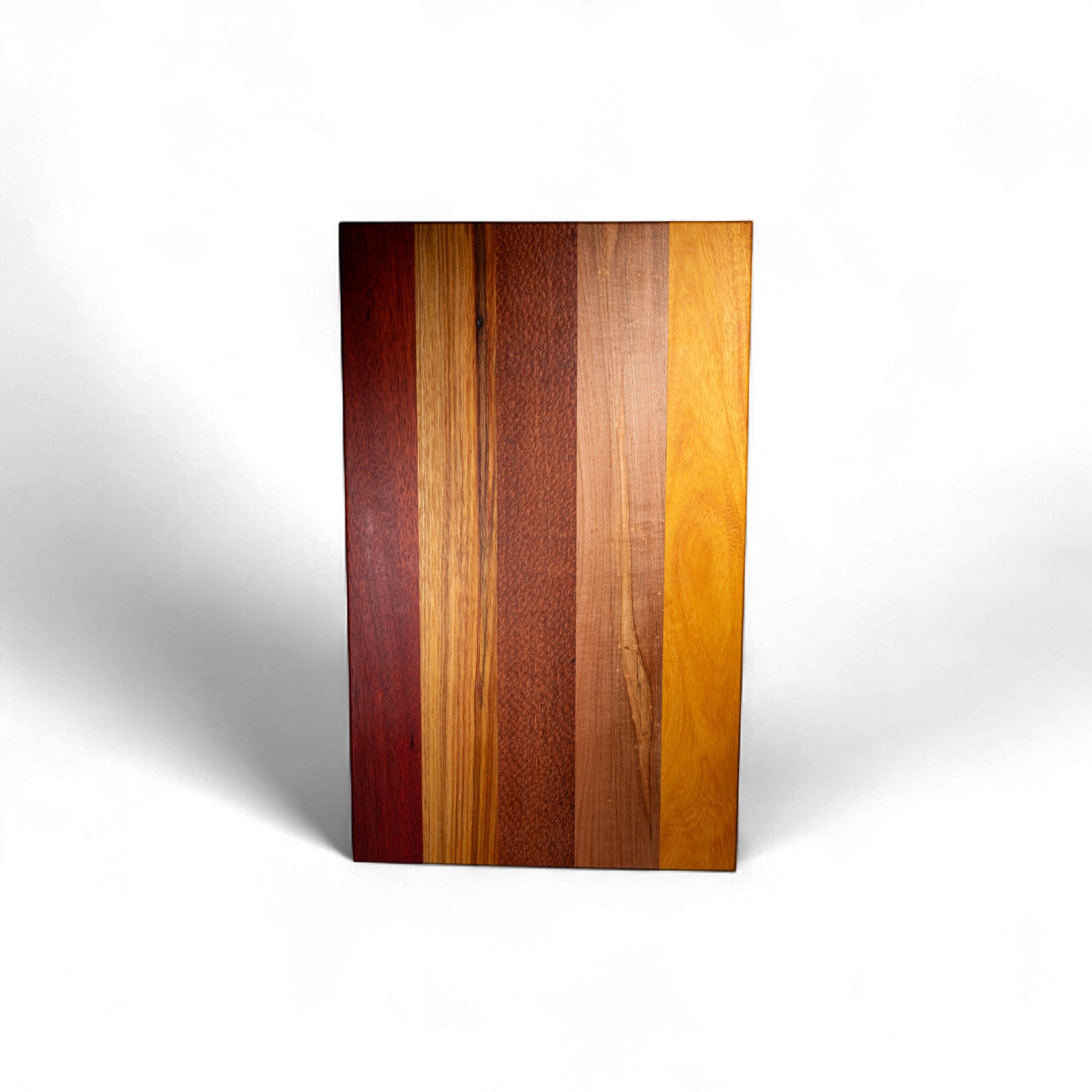 Yellow Heart, Zebra, Lace, Canary, and Padauk Wood Charcuterie Boards/Serving Board/Cutting Board