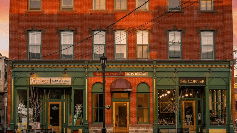 The Corner storefront